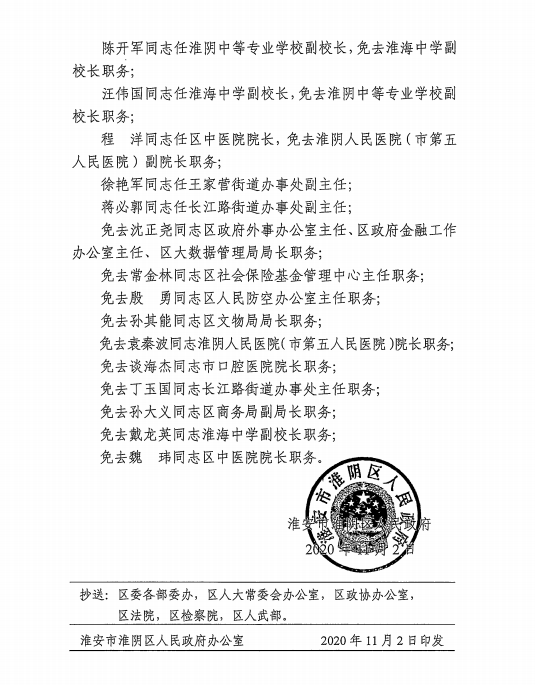 洪泽县政府最新公布：人事调整与任免信息汇总